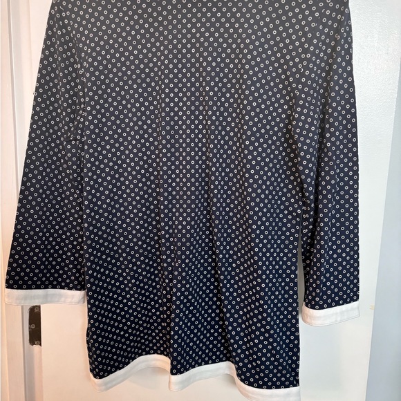 Tommy Hilfiger Navy and White Blouse - Picture 2 of 5